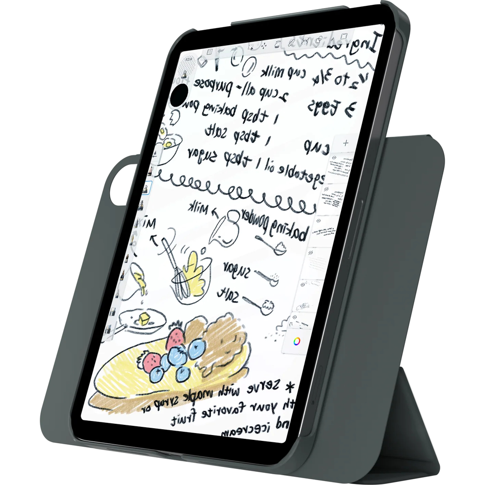 Чехол-книжка SwitchEasy Origami+ для iPad mini 6 - 2021. Цвет: серый.